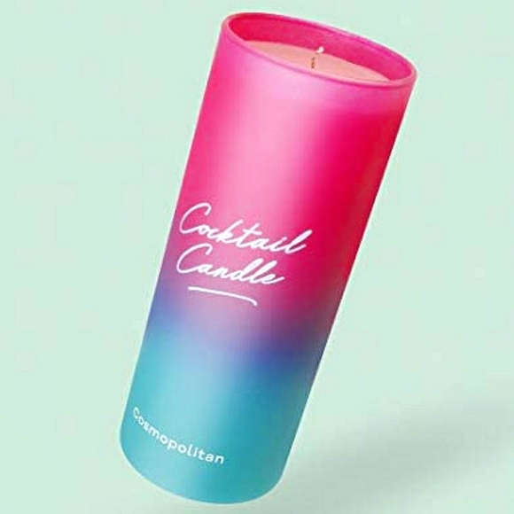 💥BUY 5 GET 3 FREE  Luckies of London Cosmopolitan,Cocktail Candle,Pink/Blue - Picture 3 of 9